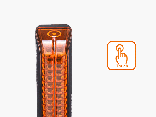 Ravemen : TR50 : Lampu belakang hitam