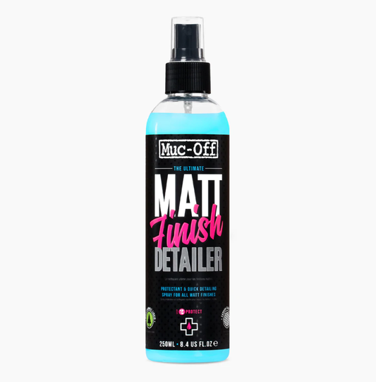 Muc Off Matt Finish Detailer Protectant & quick detailing spray MUC OFF 250ml MADE IN UK FOR ALL MATTE SURFACE