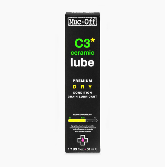 Muc Off  : C3 Dry Weather Ceramic Lube  120ML : Bicycle chain lube