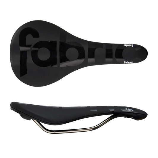 FABRIC SCOOP RACE (TEAM) SHALLOW SADDLE BLACK 142MM/254GM