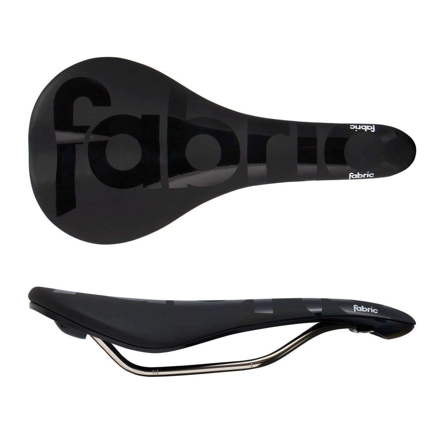 FABRIC SCOOP RACE (TEAM) SHALLOW SADDLE BLACK 142MM/238GM