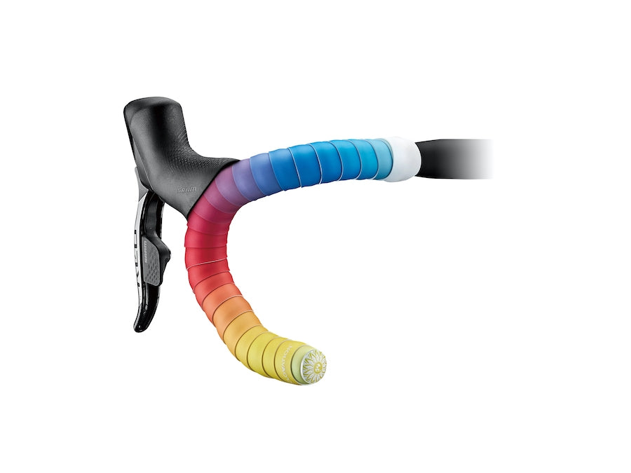 CICLOVATION ADVANCED BAR TAPE POLY TOUCH OMBRE RAINBOW