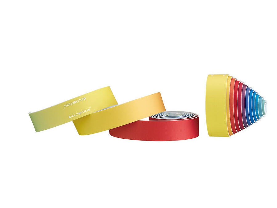 CICLOVATION ADVANCED BAR TAPE POLY TOUCH OMBRE RAINBOW