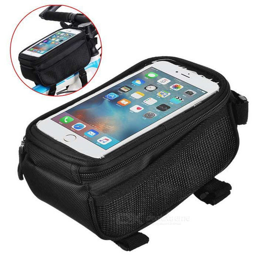 SMARCO TOP TUBE BICYCLE BAG PHONE HOLDER UP TO 6.0 INCH