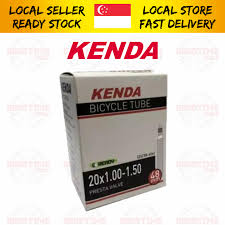 KENDA BICYCLE TUBE 20 X 1.00 - 1.50 48MM VALVE