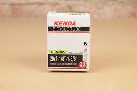 KENDA BICYCLE TUBE 20 X 1-1/8" - 1-3/8"