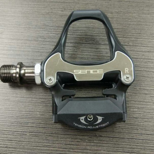 SENCE SHIMANO COMPARTIBLE ROAD CLEAT PEDAL BLACK WITH PEDAL CLEAT